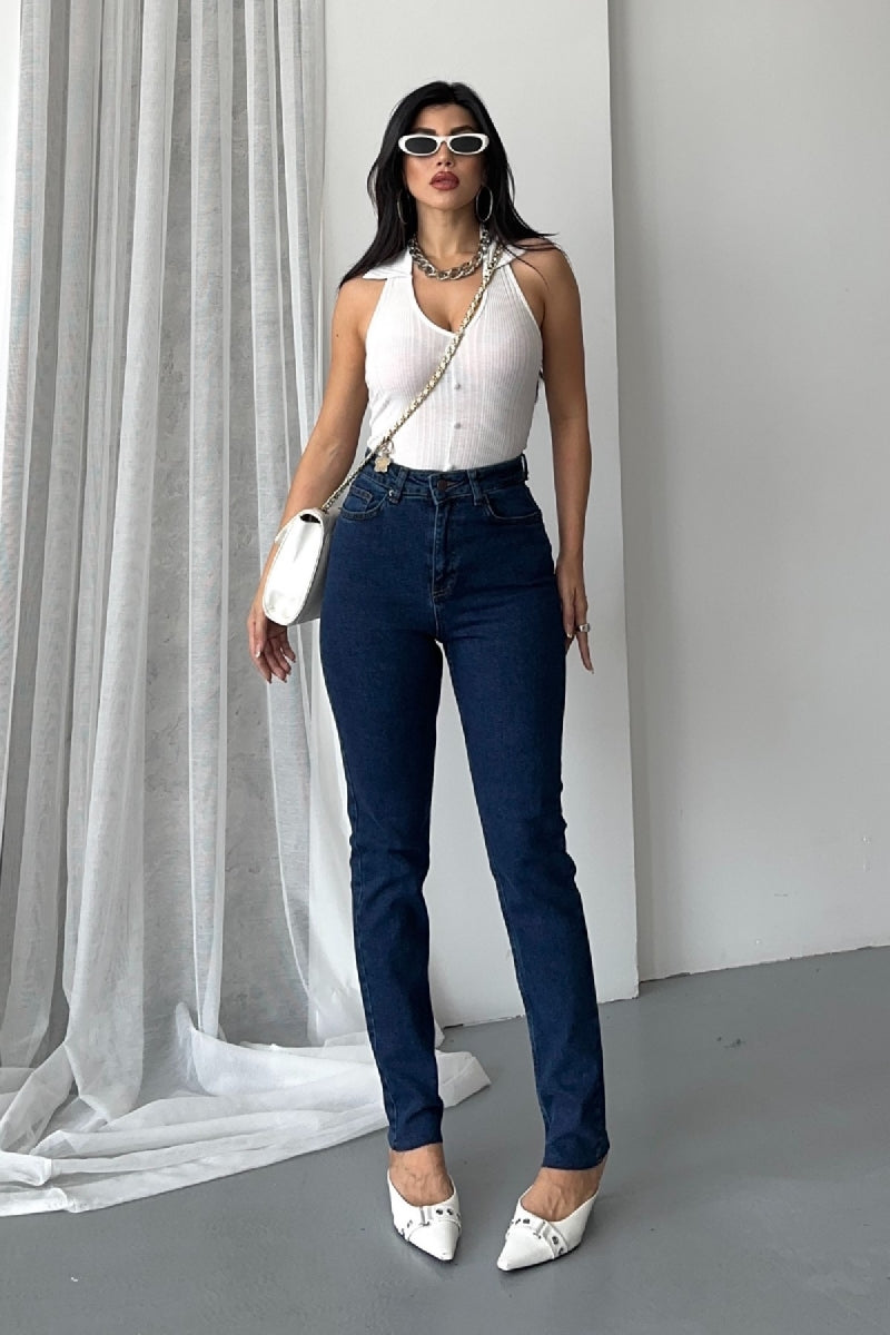 Mom Fit Kot Pantolon