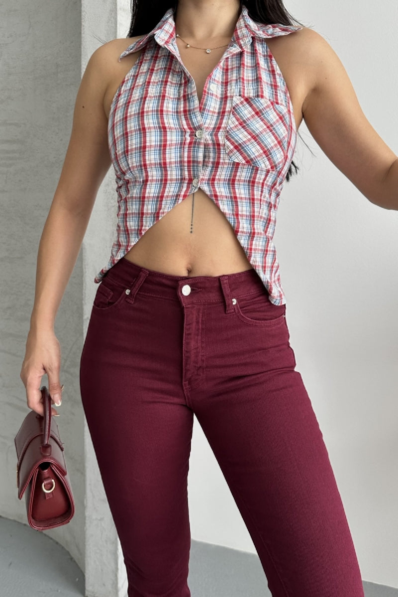 İspanyol Skinny Kot Pantolon 867