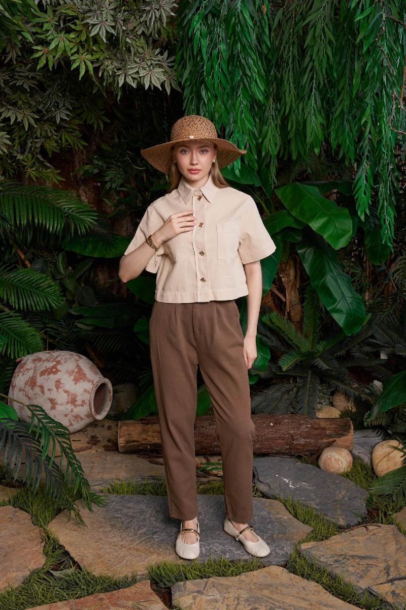 Beli Lastikli Havuç Pantolon 7083