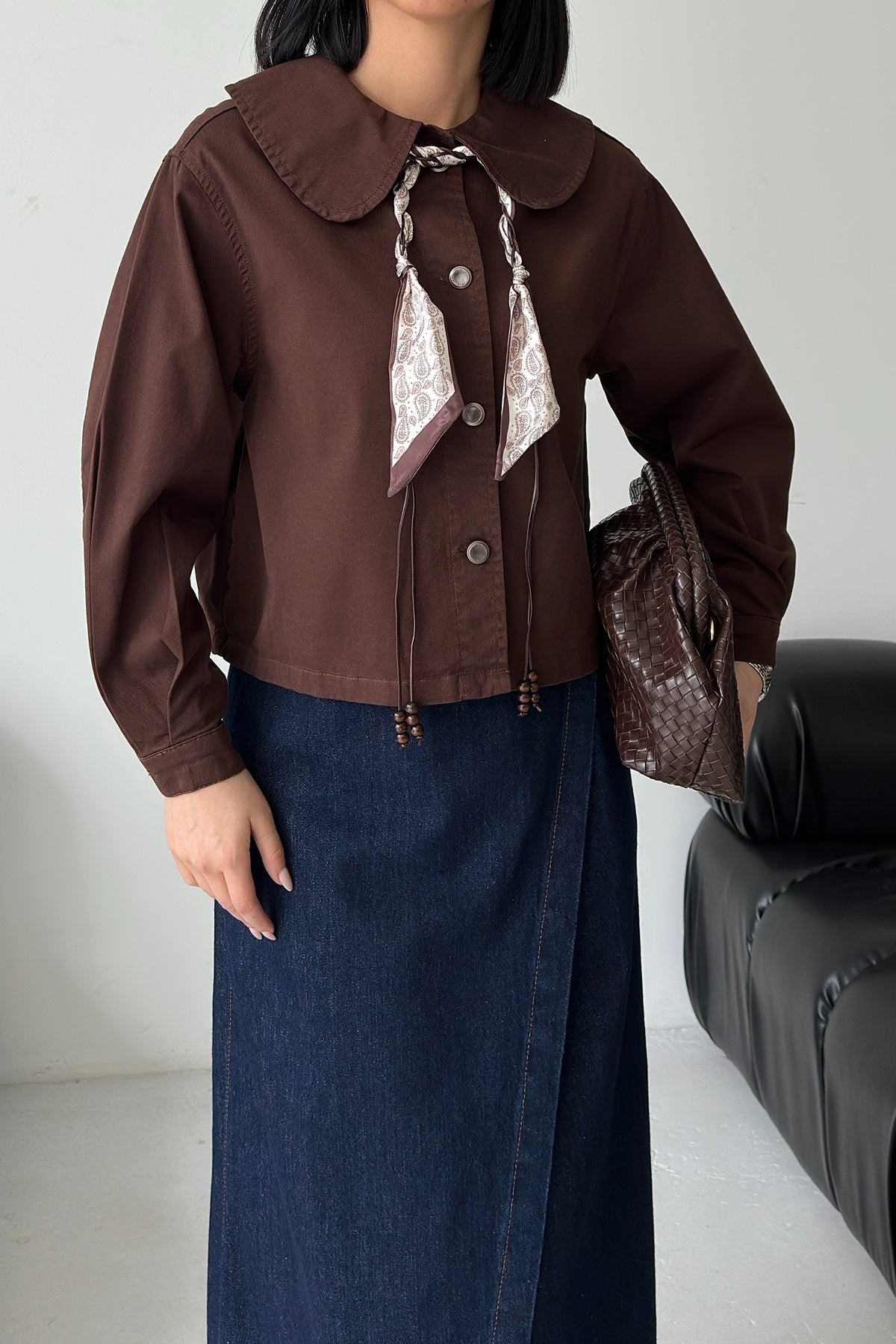 Bebe Yaka Gömlek 6095