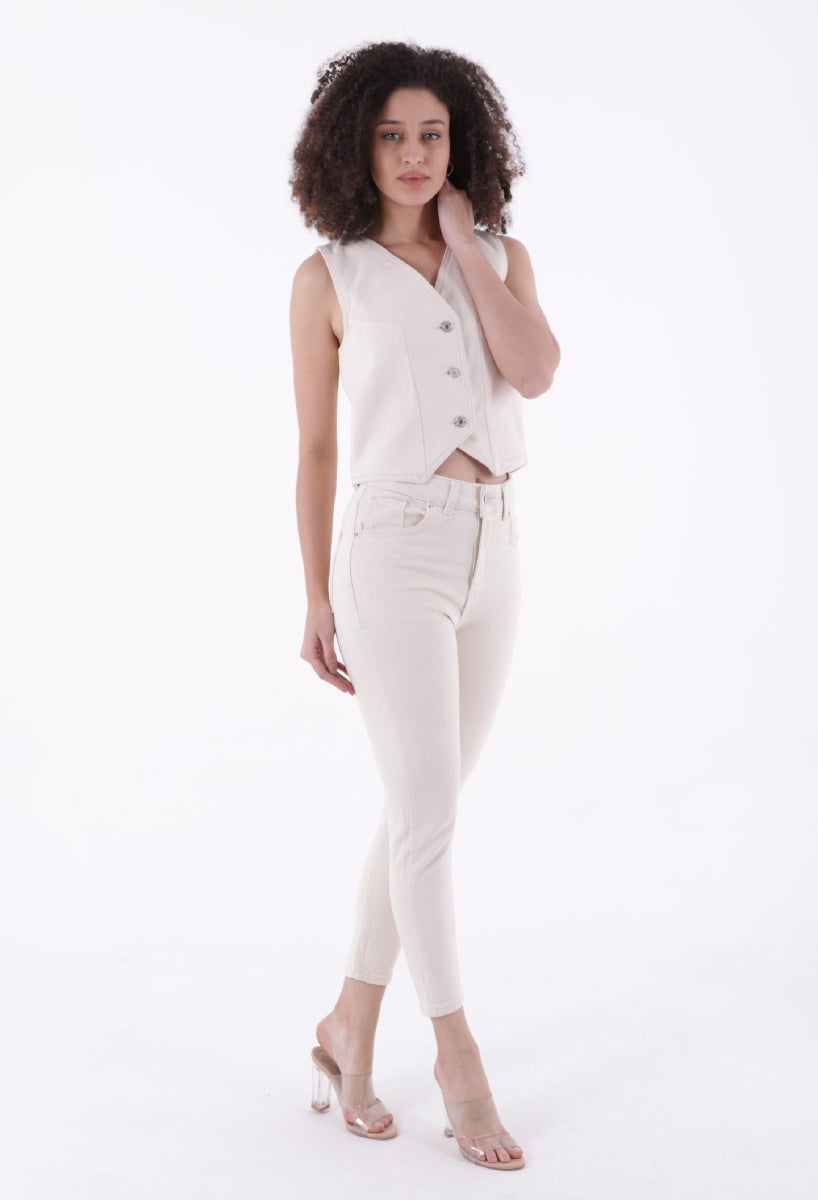 Kısa Boy Skinny Kot Pantolon 810