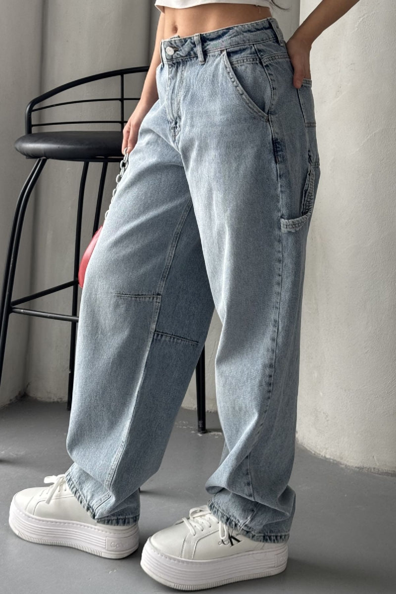 Pensli Baggy Kot Pantolon