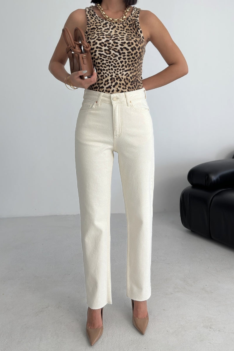 Mom Fit Kot Pantolon