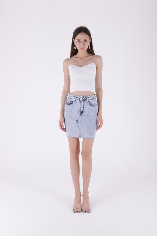 Mini Denim Skirt