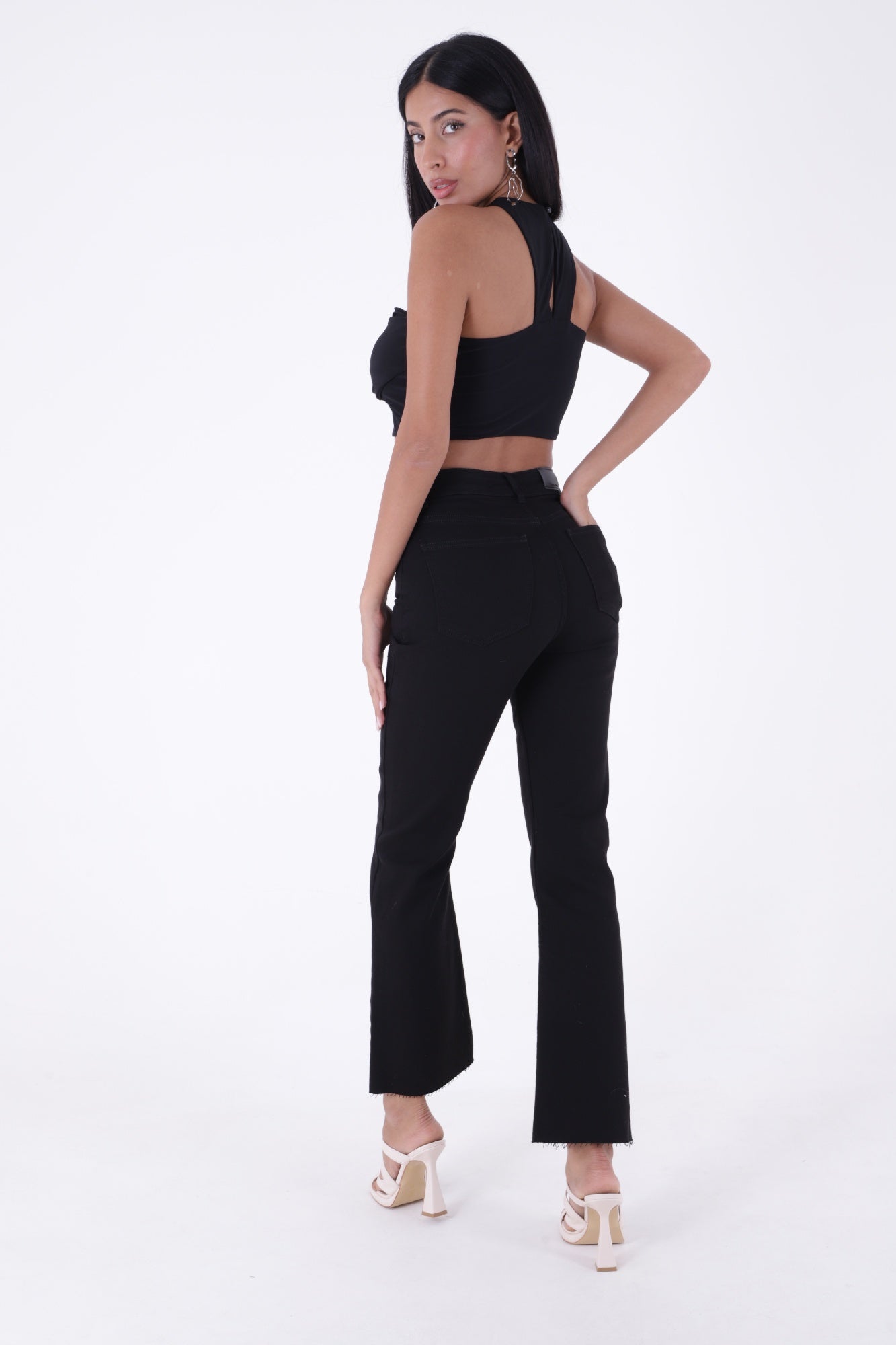 İspanyol Mom Fit Kot Pantolon