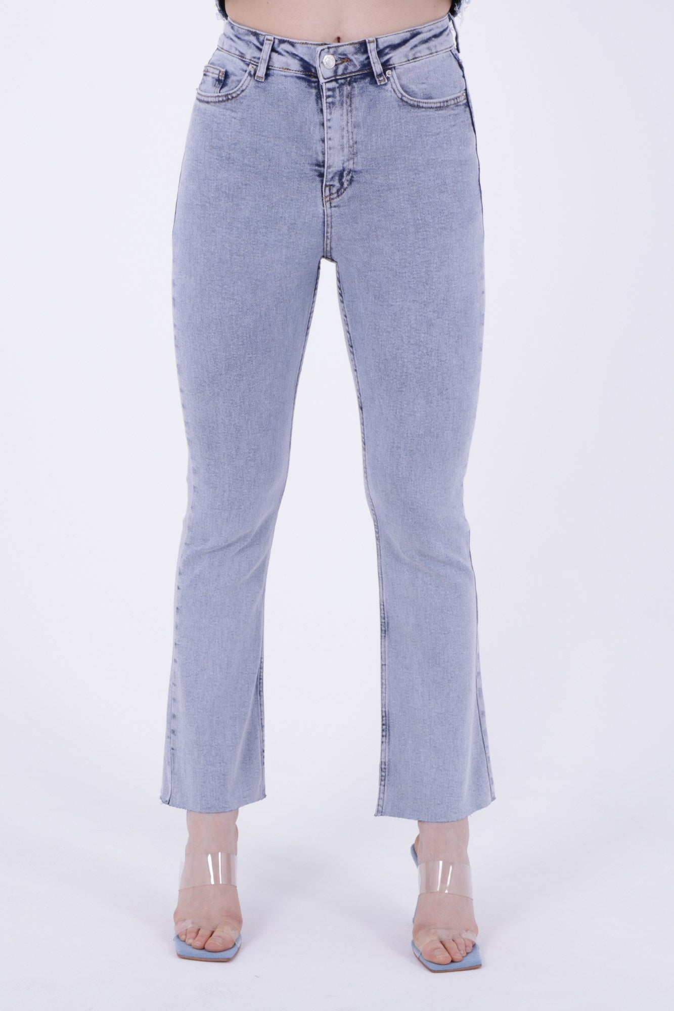 İspanyol Mom Fit Kot Pantolon