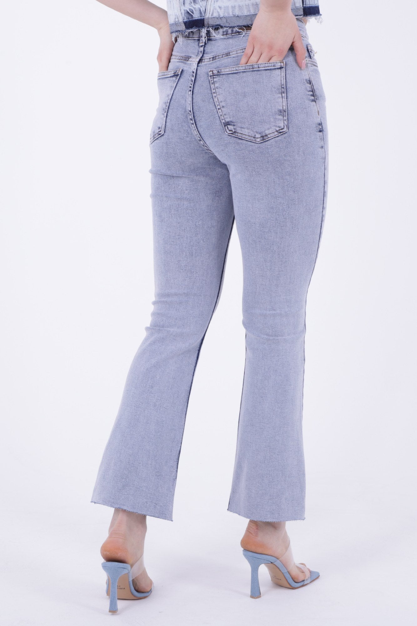 İspanyol Mom Fit Kot Pantolon