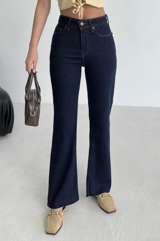 İspanyol Mom Fit Kot Pantolon