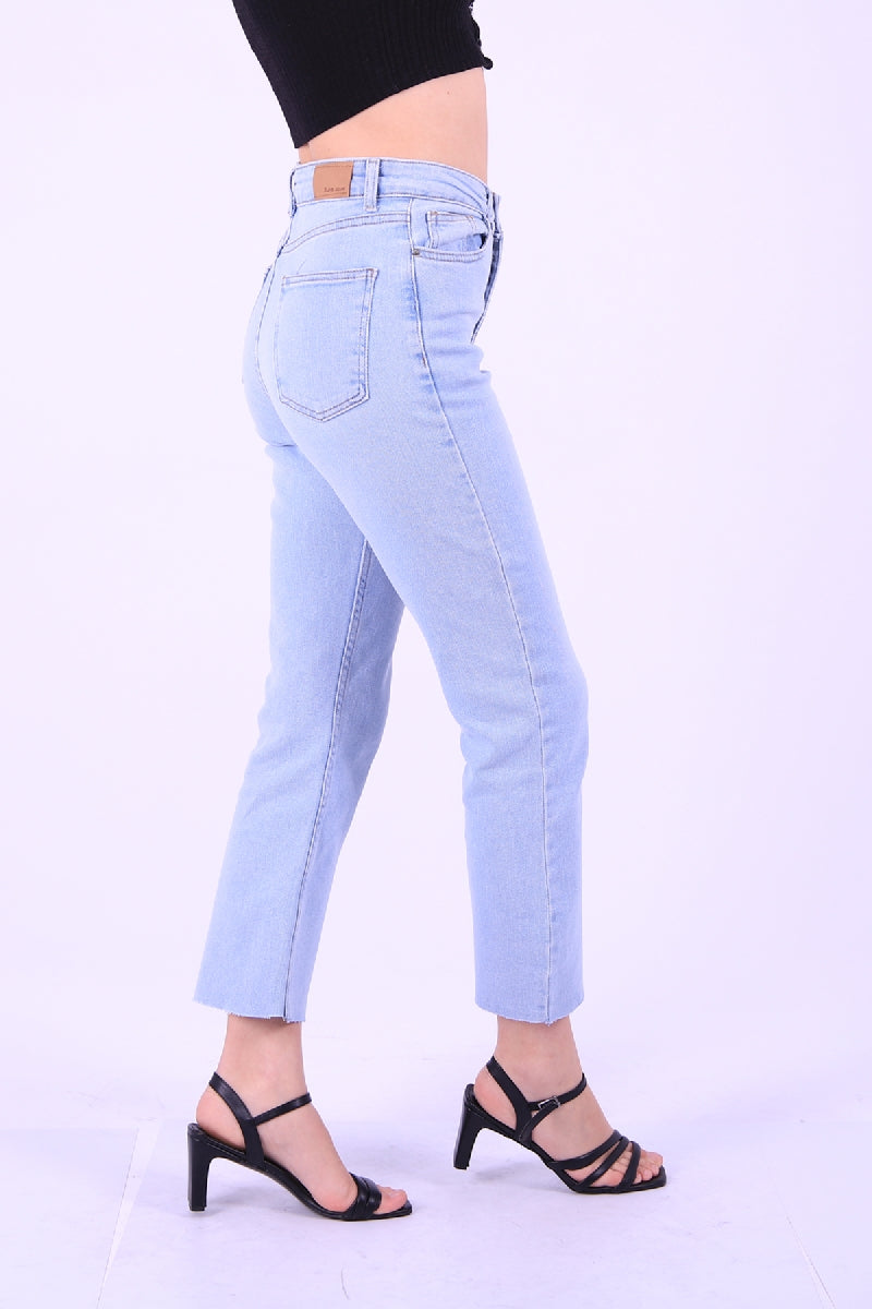 İspanyol Mom Fit Kot Pantolon