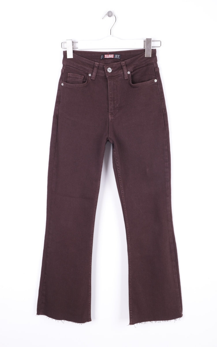 İspanyol Mom Fit Kot Pantolon