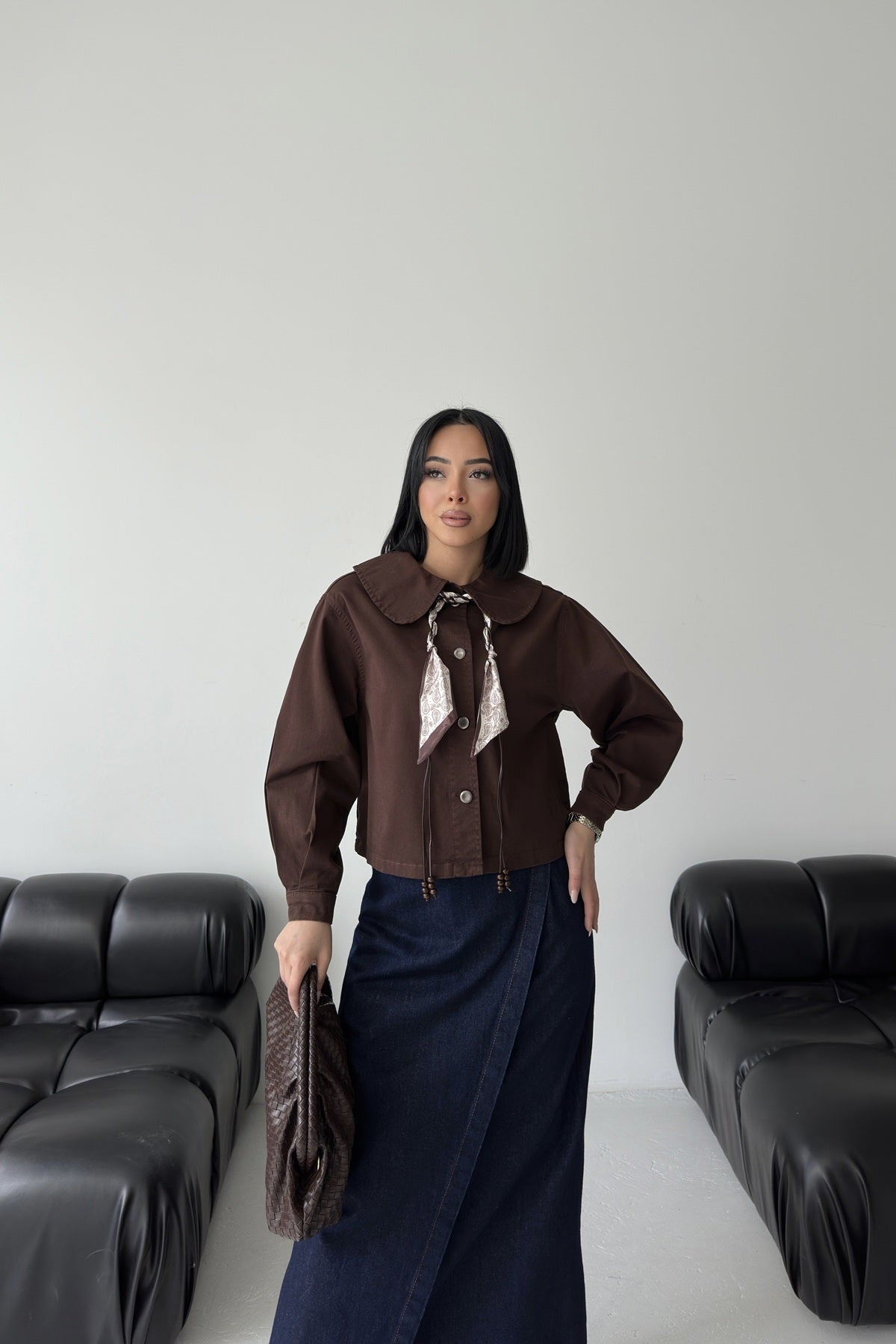 Bebe Yaka Gömlek 6095