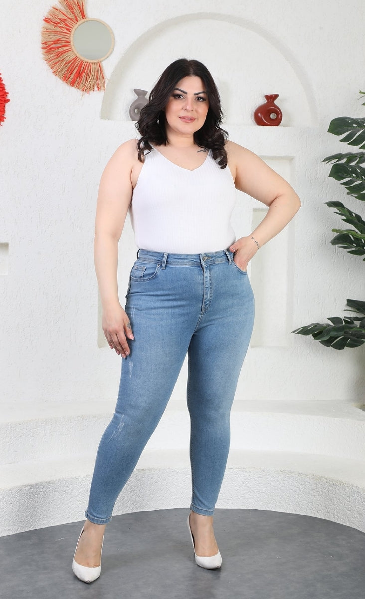 Yıpratmalı Kot Pantolon 519