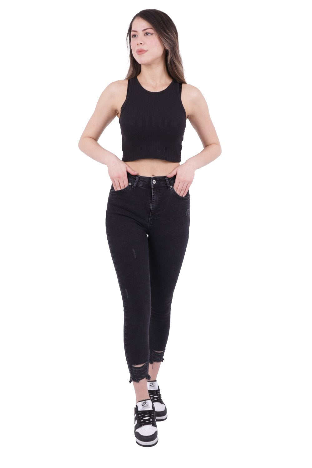 Paçası Skinny Pantolon 1784