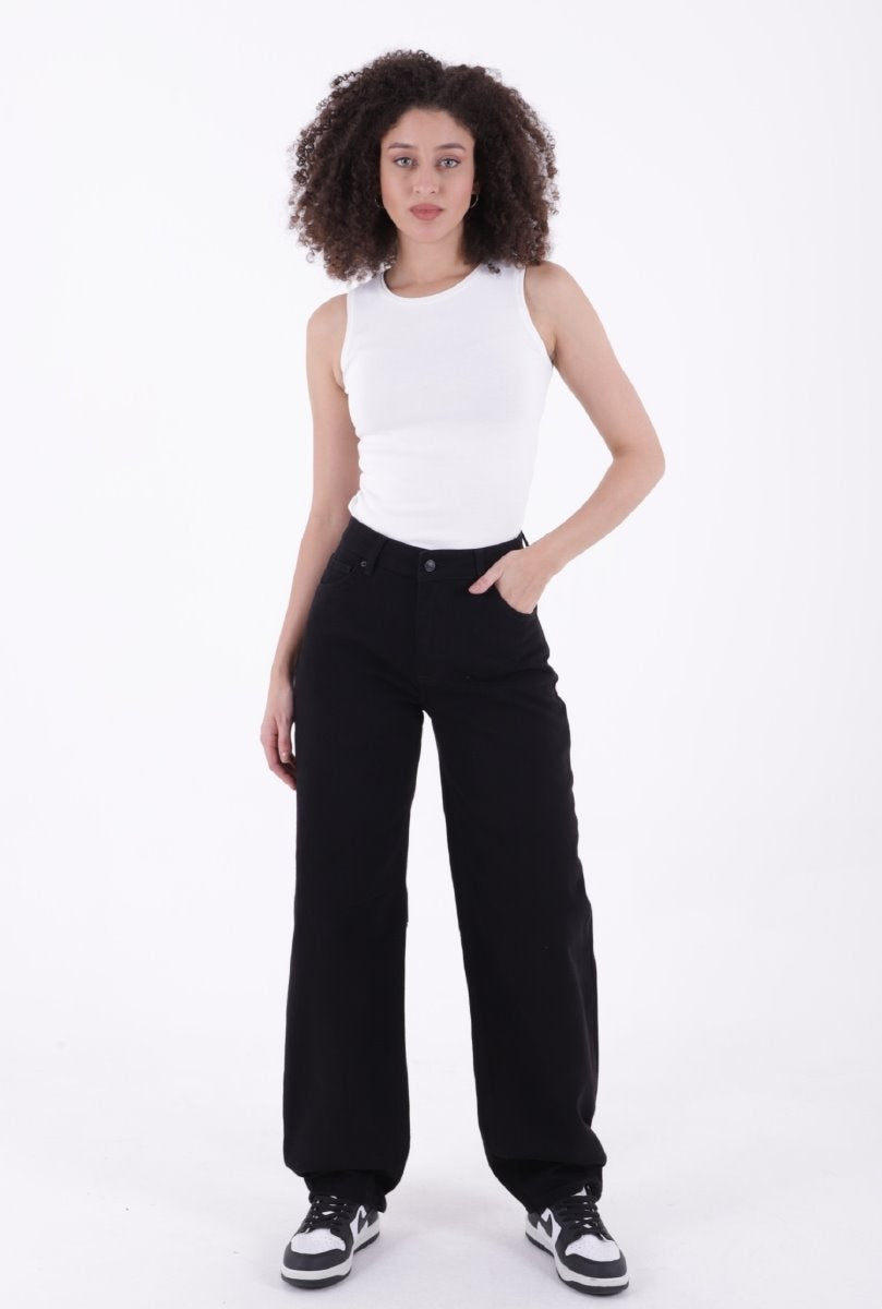 Dizi Pensli Baggy Kot Pantolon 7050
