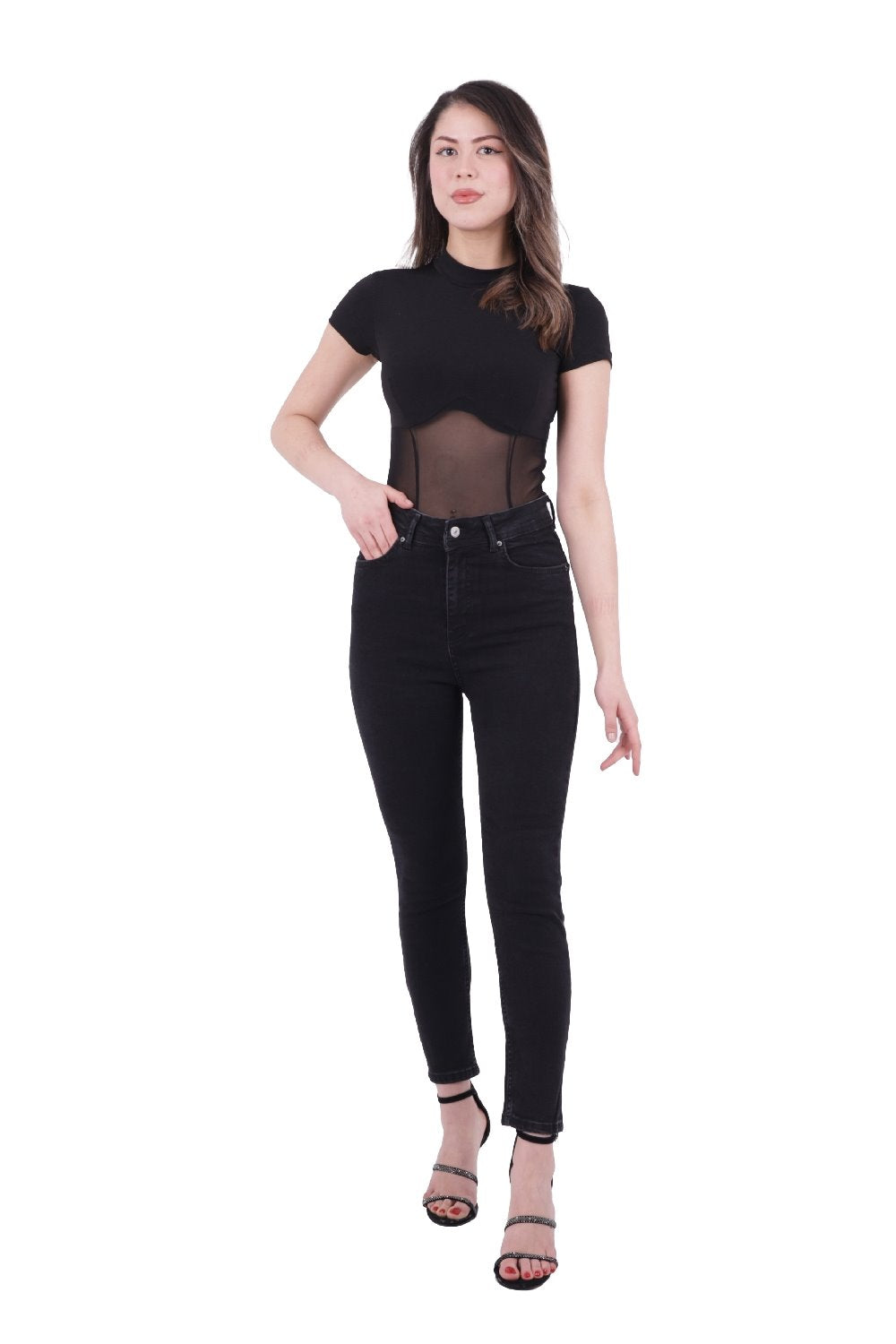 Skinny Tam Boy Kot Pantolon 816