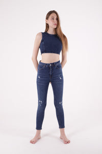 Az Yırtıklı Skinny Kot Pantolon 826