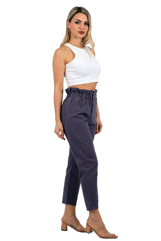 Beli Lastikli Kot Pantolon 759
