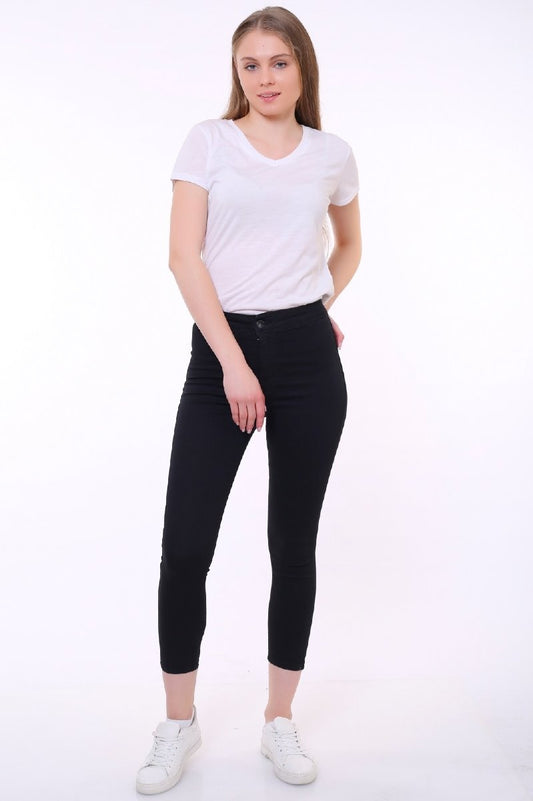 Yüksek Bellı Mom Pantolon 801