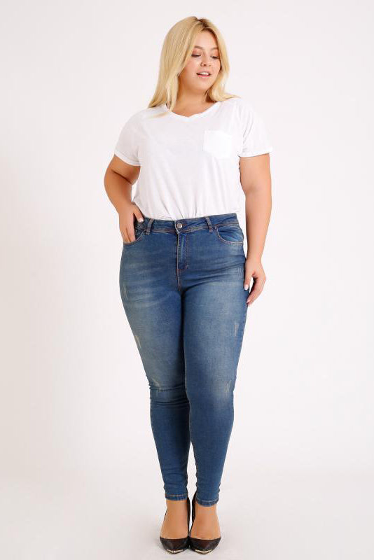 Yıpratmalı Kot Pantolon 519