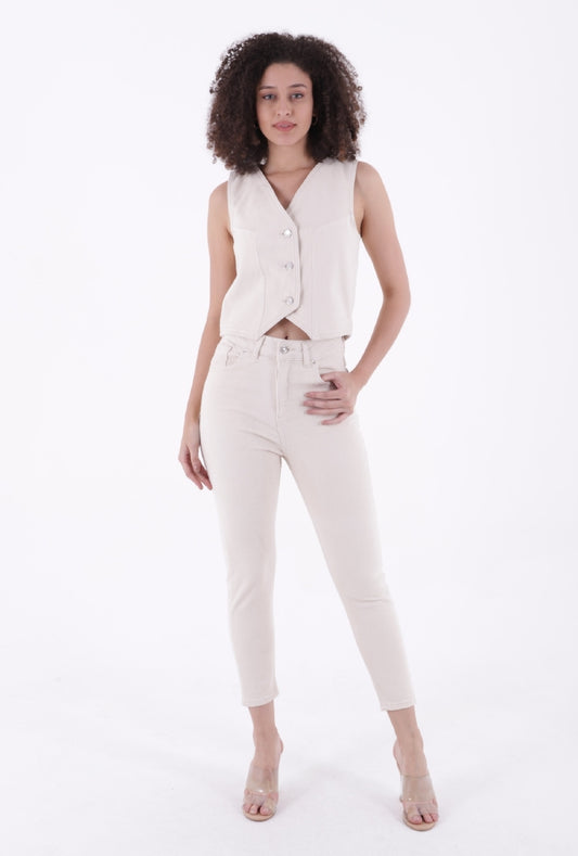 Kısa Boy Skinny Kot Pantolon 810