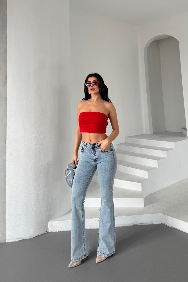 İspanyol Skinny Kot Pantolon 867