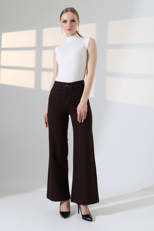 Ön Cep Detaylı Kot Pantolon 7079