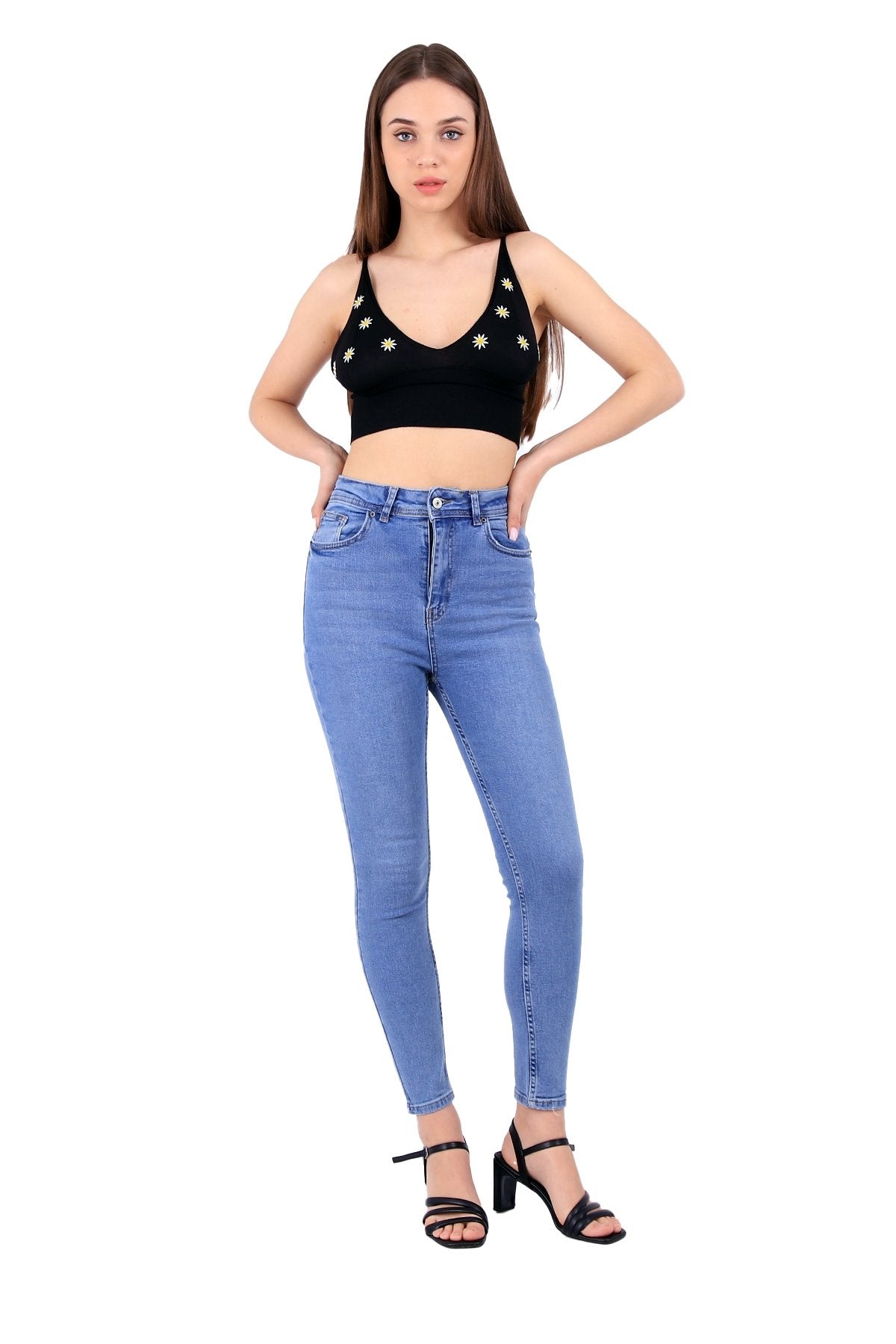 Skinny Tam Boy Kot Pantolon 816