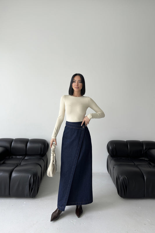 Kapaklı Uzun Boy Kot Etek 1941