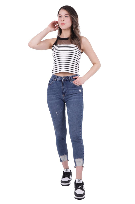 Paçası Skinny Pantolon 1784
