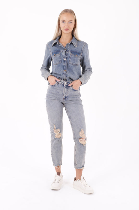 Mom Fit Kot Pantolon 1897