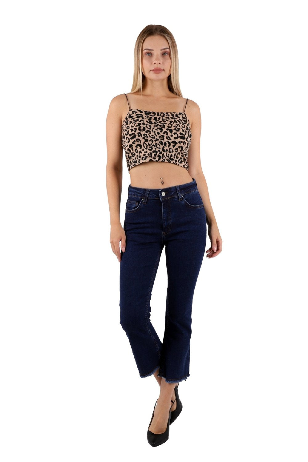 Likralı Culotte Pantolon 1765