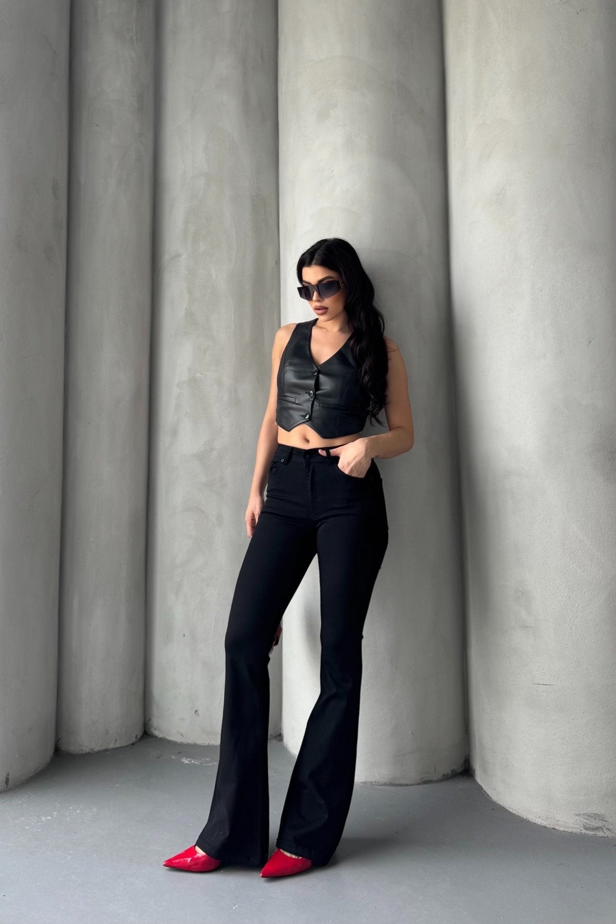 İspanyol Skinny Kot Pantolon 867