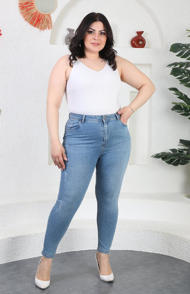 Yıpratmalı Kot Pantolon 519