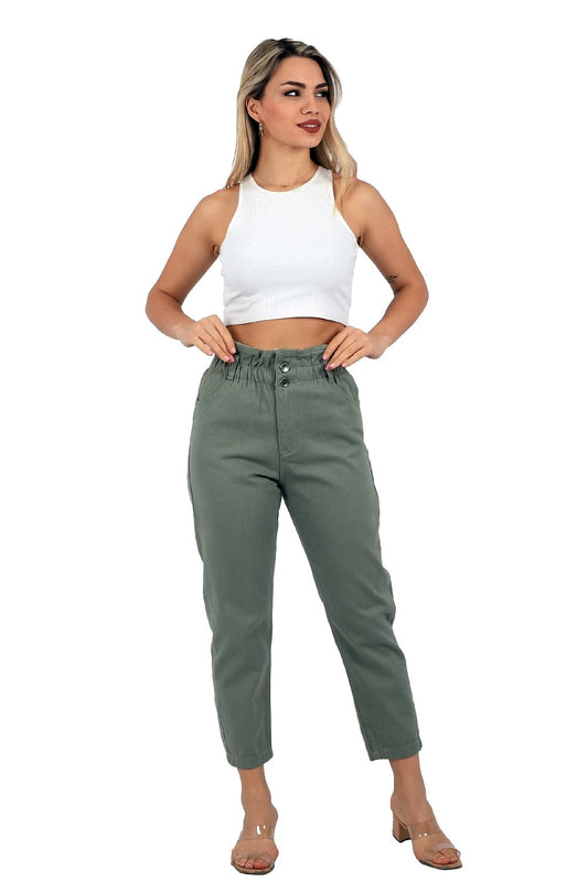 Beli Lastikli Kot Pantolon 759