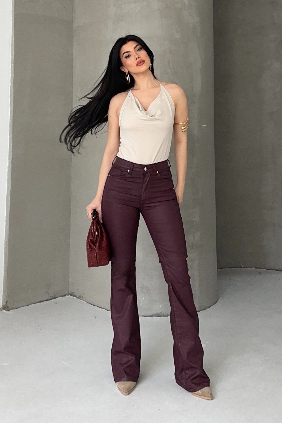 İspanyol Paça Pantolon 7071