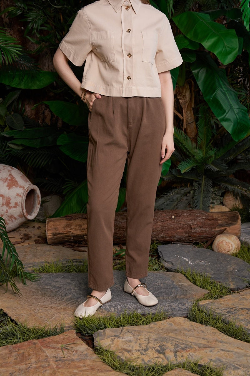 Beli Lastikli Havuç Pantolon 7083