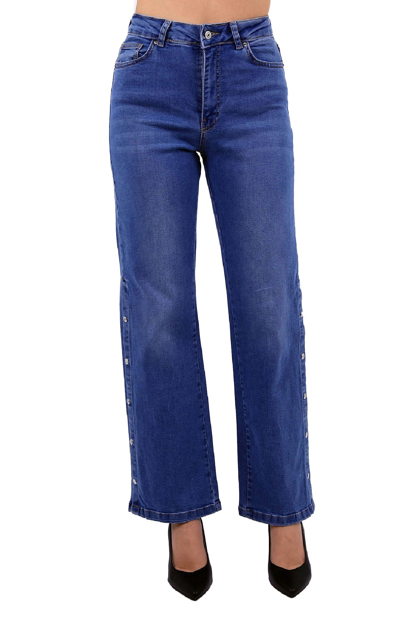 Yanı Çıtçıt Detaylı Pantolon 992