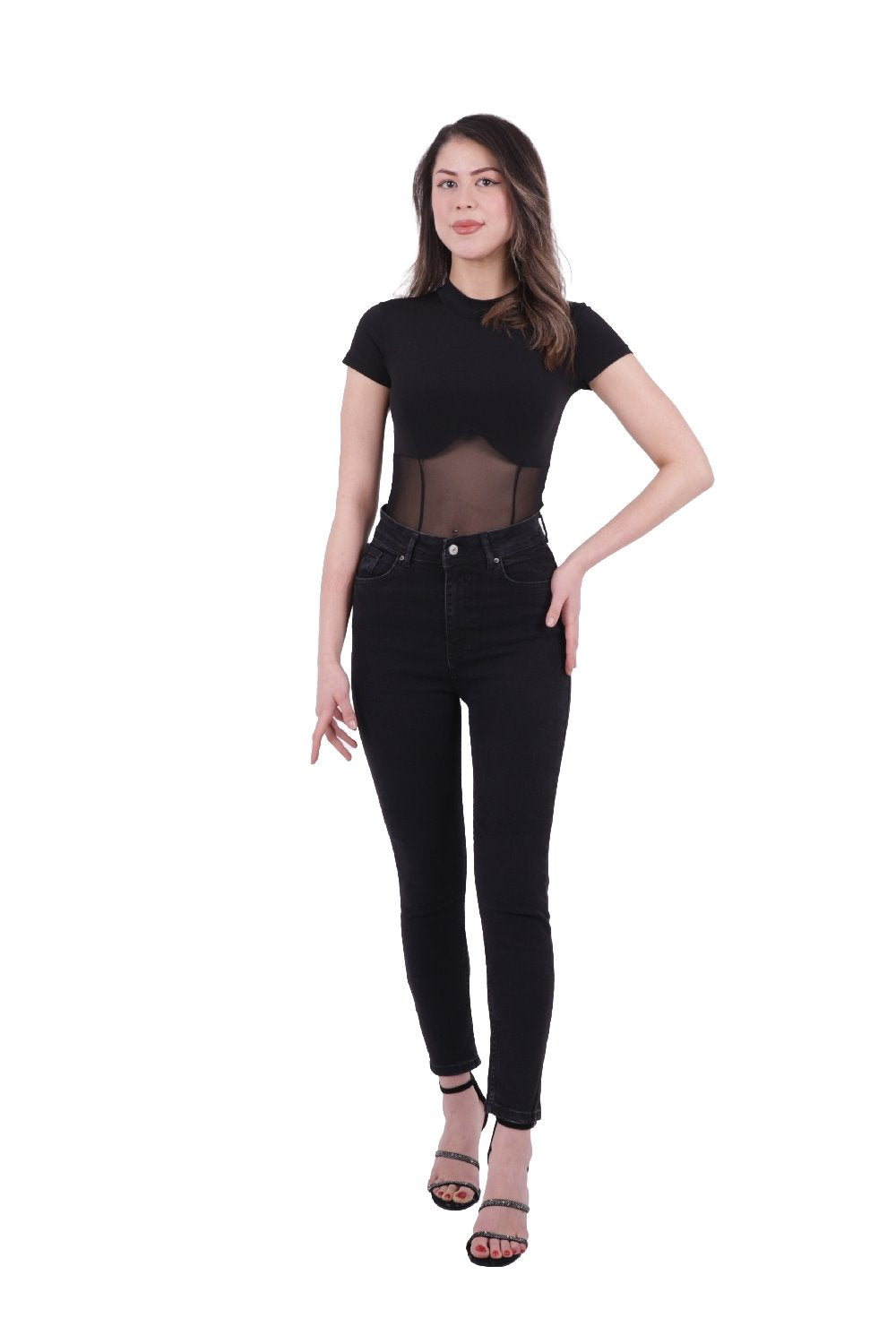 Skinny Tam Boy Kot Pantolon 816