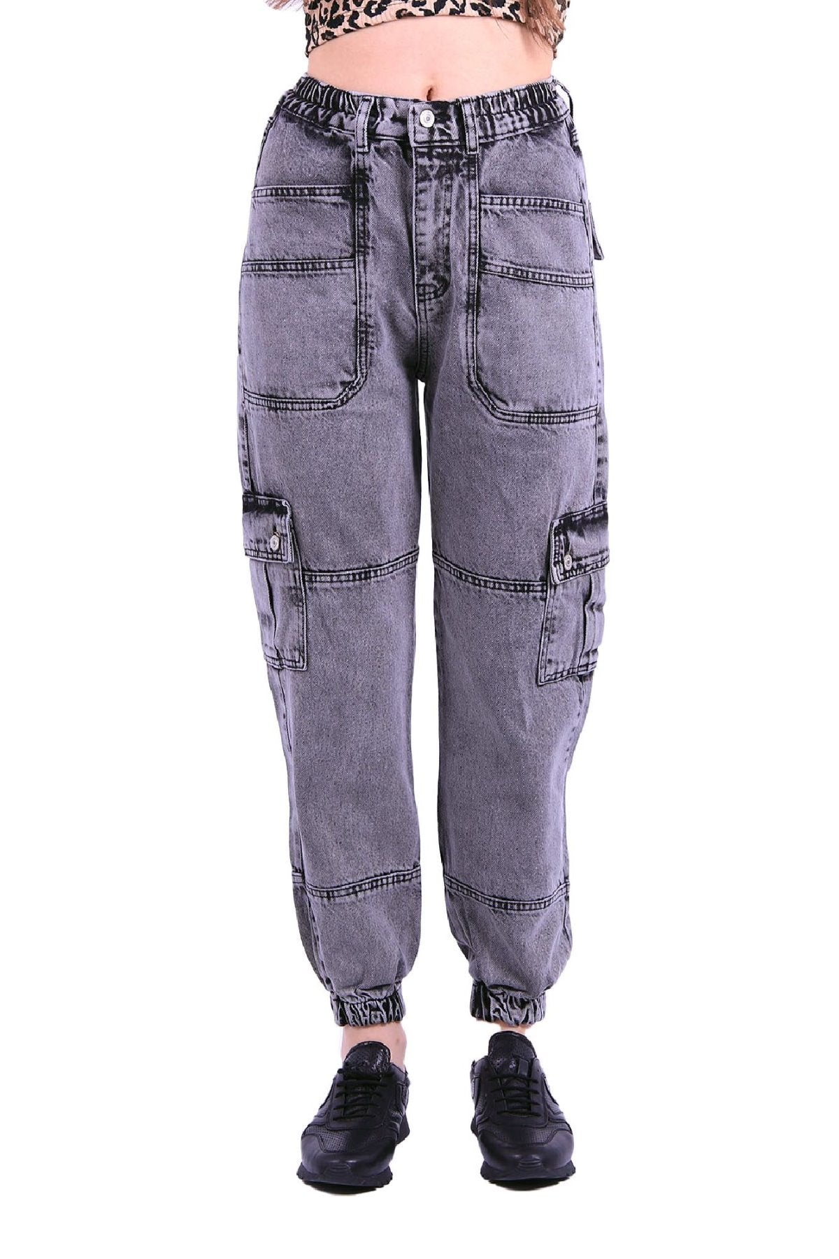 Parçalı Jogger Pantolon 924
