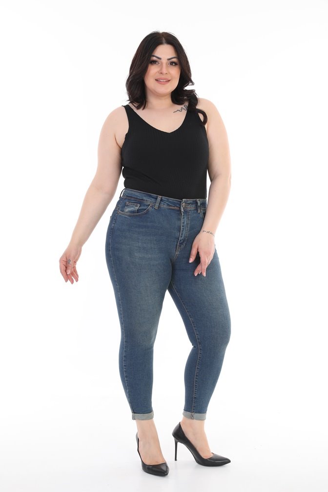 Duble Paça Kot Pantolon 520
