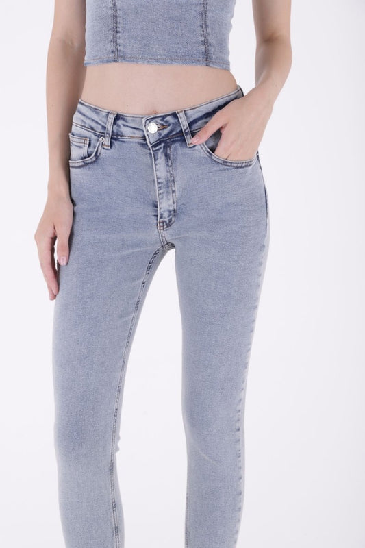 Kısa Boy Skinny Kot Pantolon 810