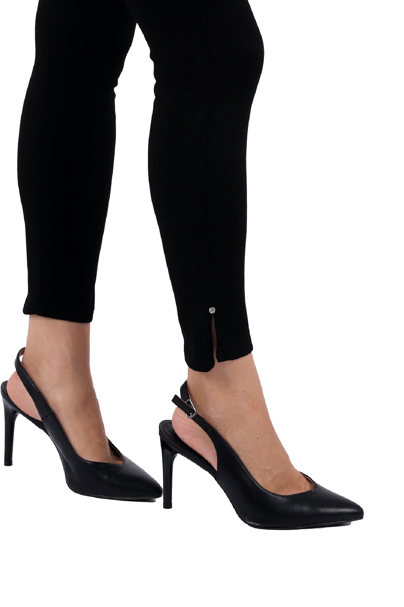 Yanı Yırtmaçlı Kot Pantolon 1745