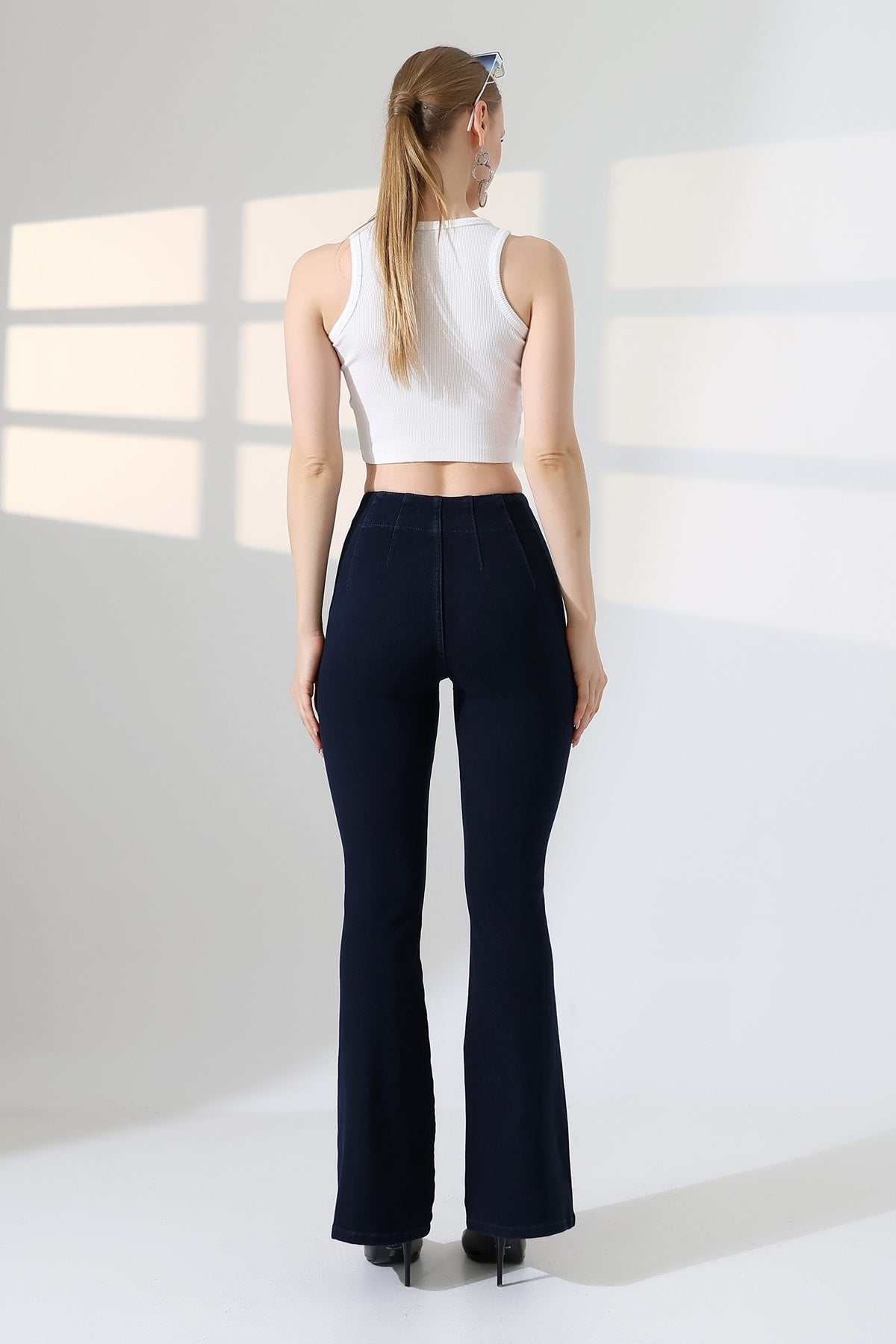 Pensli İspanyol Kot Pantolon 7021