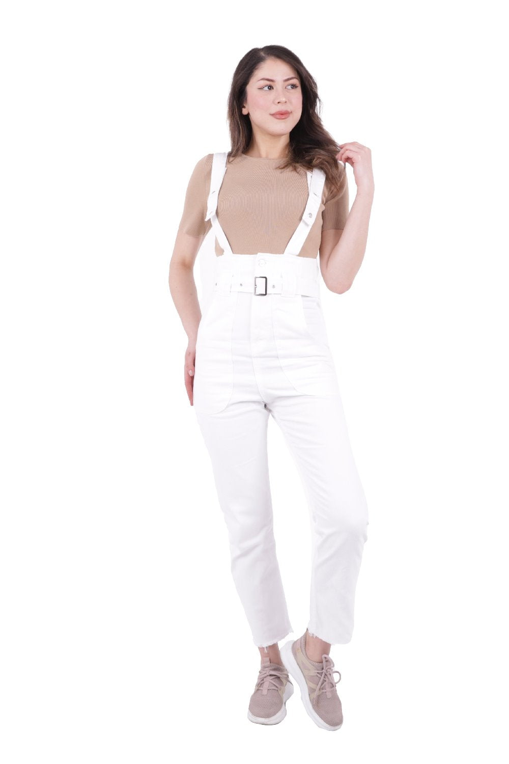 Beli Kemerli Salopet Tulum Kot Pantolon 327