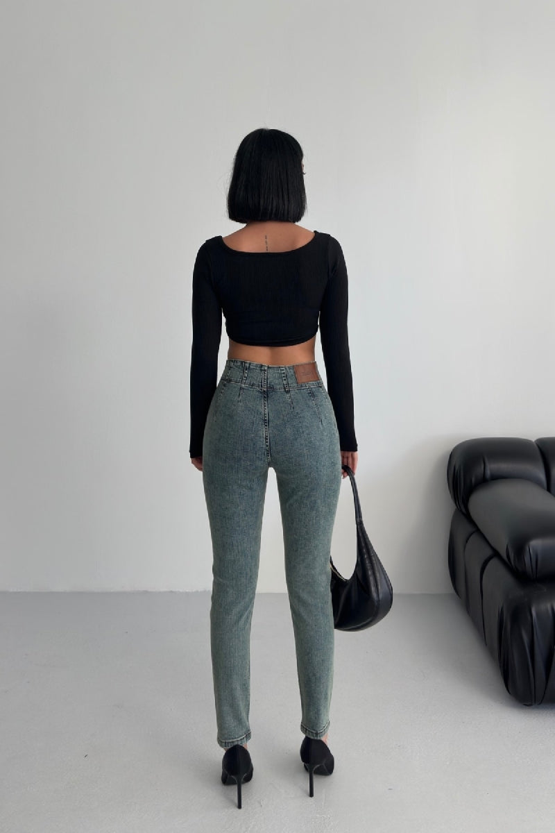 Pensli Skinny Kot Pantolon 7053