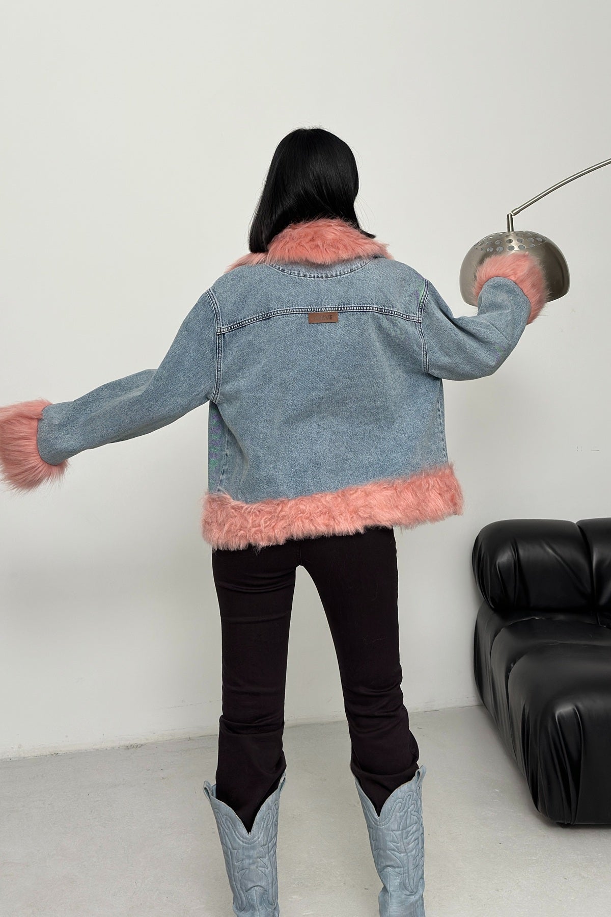 Kürklü Kot Ceket 6170