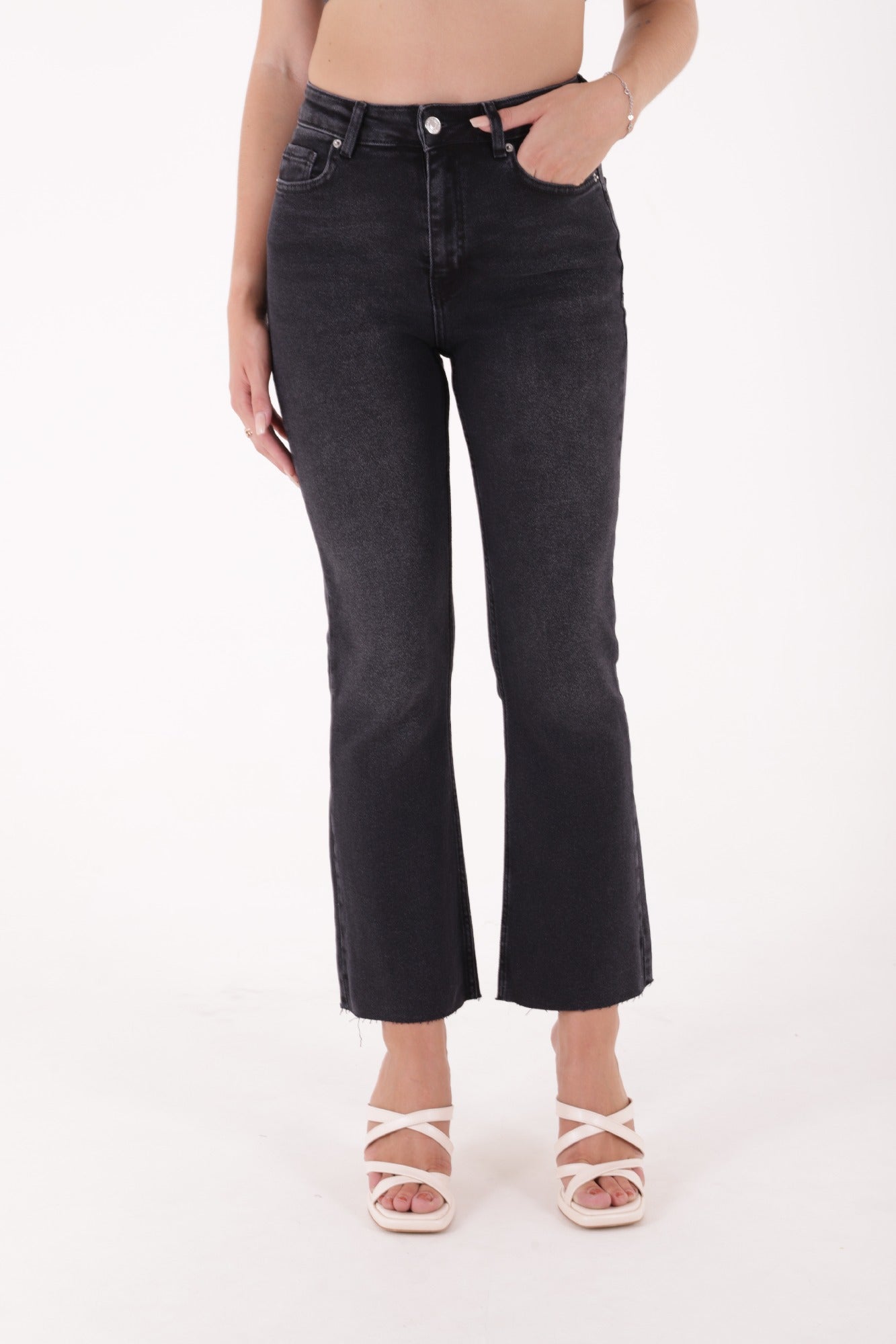 İspanyol Mom Fit Kot Pantolon 1706