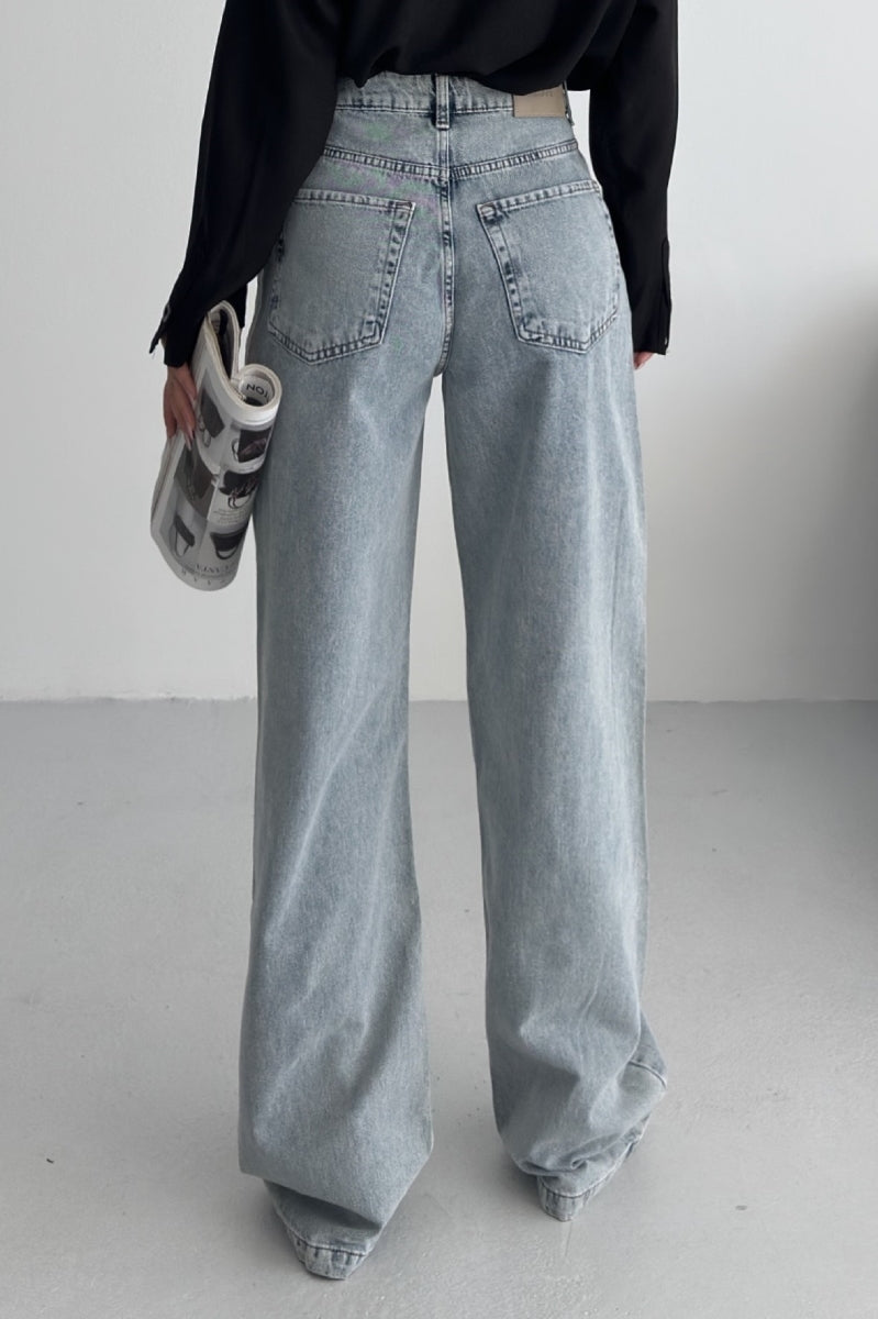 Bol Paça Relax Kot Pantolon 718