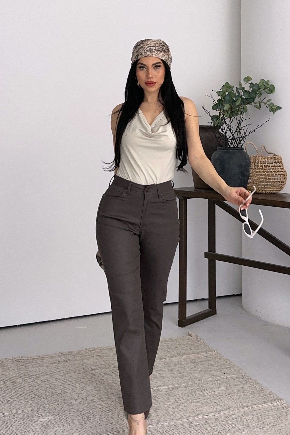 Mom Fit Pantolon 7072