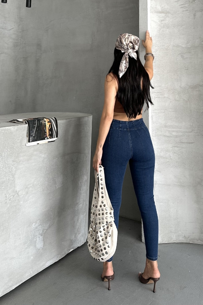 Pensli Skinny Kot Pantolon 7053